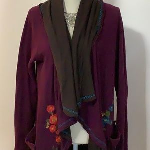 Biya by Johnny Was Duster Size Small-Runs Big